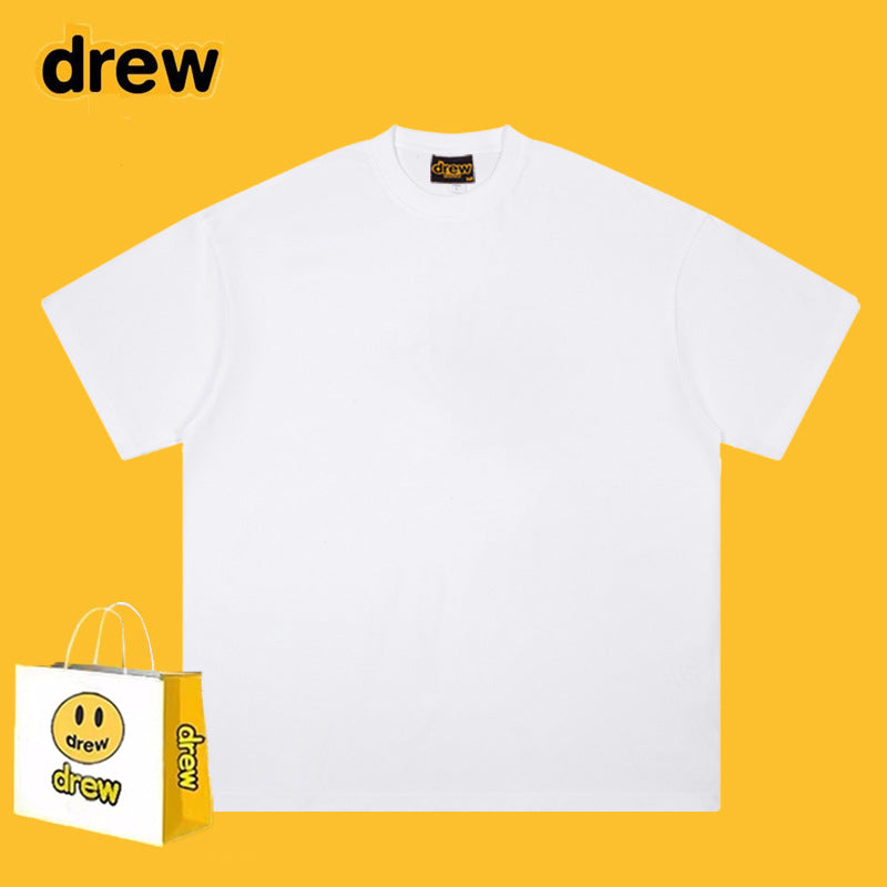 Drew T-shirts Short-Sleeved Clothes T-shirt Anime Smiley